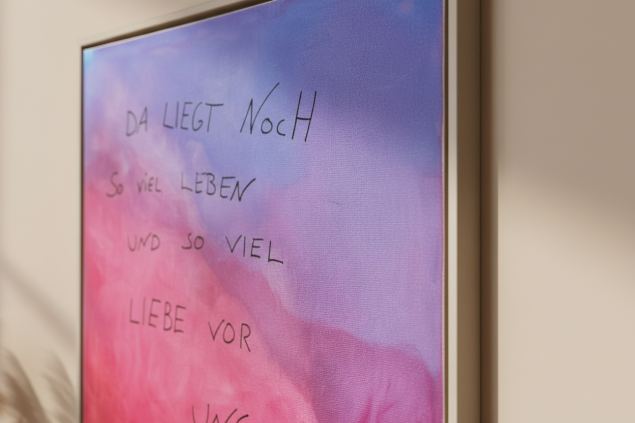 Da liegt noch so viel Leben und so viel Liebe vor uns.